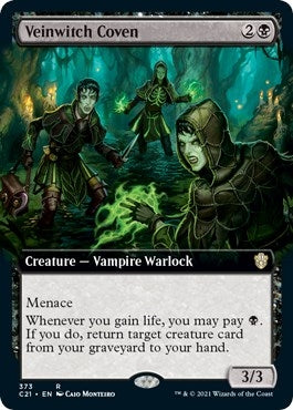 Veinwitch Coven Extended Art (373) [C21]