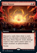 Fiery Encore (Extended Art) [Commander 2021]