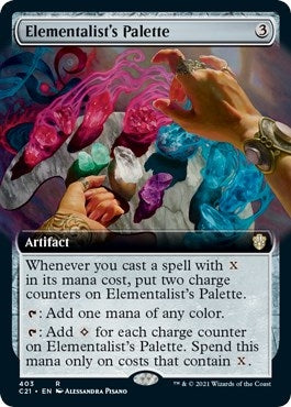 Elementalists Palette Extended Art (403) [C21]