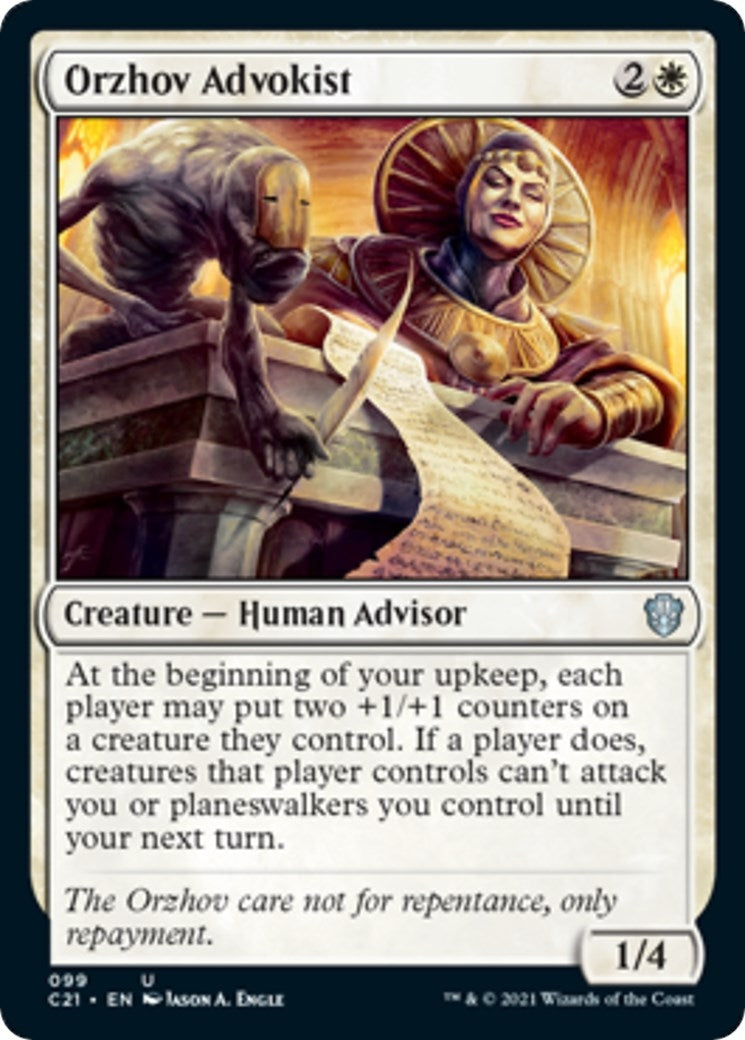 Orzhov Advokist (99) [C21]