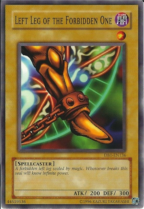 Left Leg of the Forbidden One (DB1-EN136) [DB1]