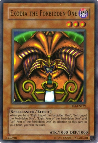 Exodia the Forbidden One (DB1-EN139) [DB1]