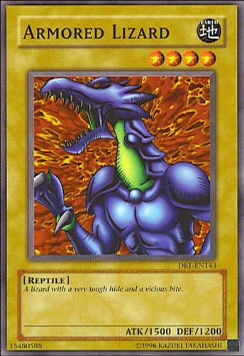 Armored Lizard (DB1-EN143) [DB1]