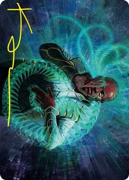 Biomathematician Art Card Gold Stamped Signature (21) [ASSTX]