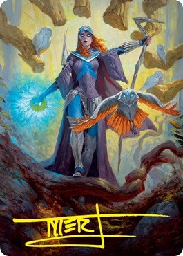 Kasmina Enigma Sage Art Card Gold Stamped Signature (29) [ASSTX]