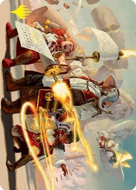 Lorehold Command Art Card Gold Stamped Signature (31) [ASSTX]
