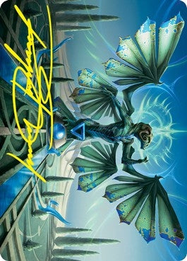 Tanazir Quandrix Art Card Gold Stamped Signature (60) [ASSTX]