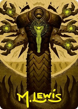 Inquisition of Kozilek Art Card Gold Stamped Signature (71) [ASSTX]