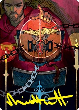 Sign in Blood Art Card Gold Stamped Signature (72) [ASSTX]