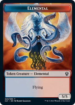 Elemental 20 Copy Double sided Token [C21]