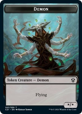 Demon Fungus Beast Double sided Token [C21]