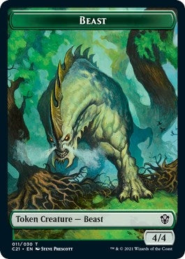 Beast 11 Insect Double sided Token [C21]
