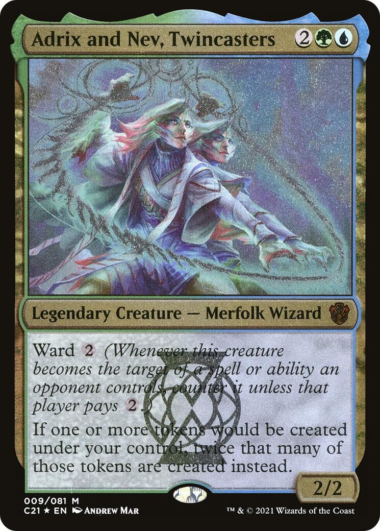 Adrix and Nev Twincasters Display Commander Thick Stock (9) [C21]