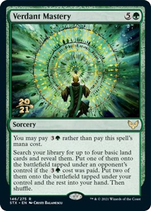Verdant Mastery (146) [PRE]