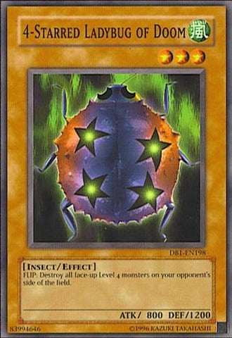 4 Starred Ladybug of Doom (DB1-EN198) [DB1]