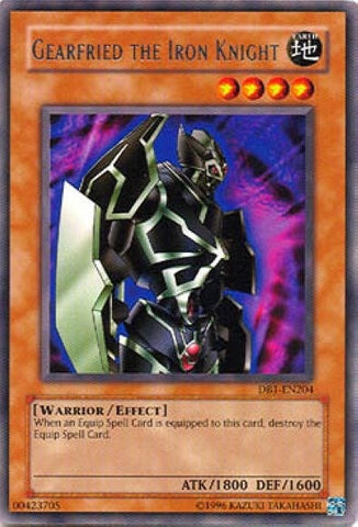Gearfried the Iron Knight (DB1-EN204) [DB1]