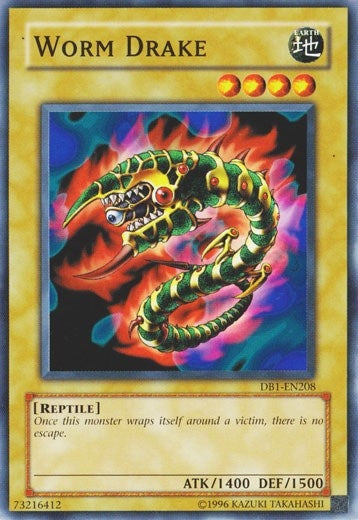 Worm Drake (DB1-EN208) [DB1]