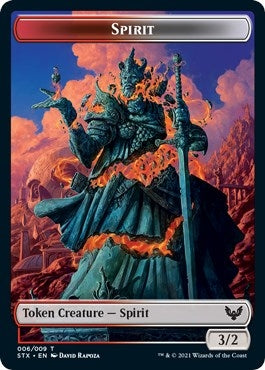 Spirit 6 Inkling 4 Double sided Token (6 // 4) [STX]