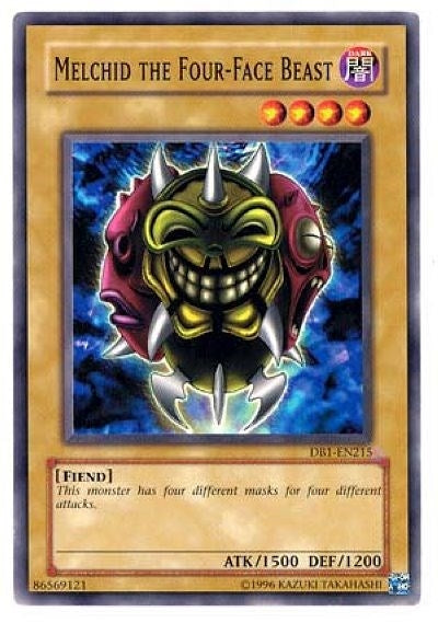 Melchid the Four Face Beast (DB1-EN215) [DB1]