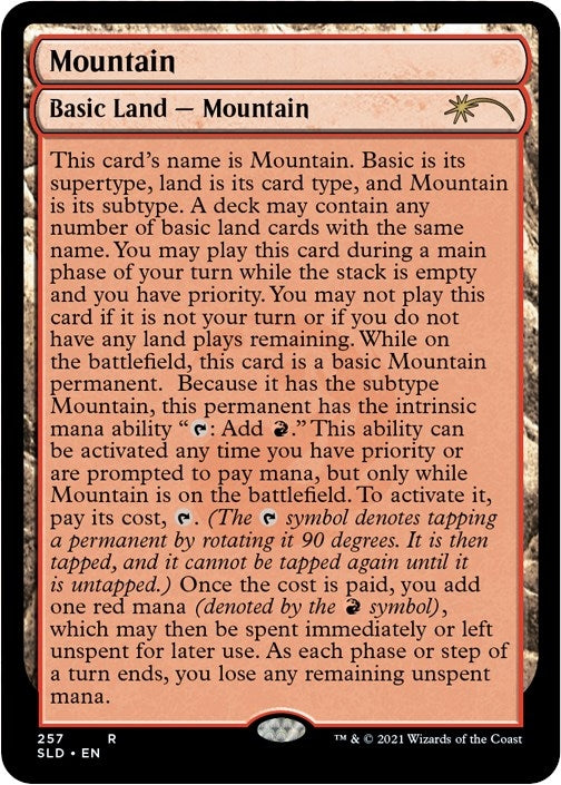Mountain (257) [Secret Lair Drop Series]