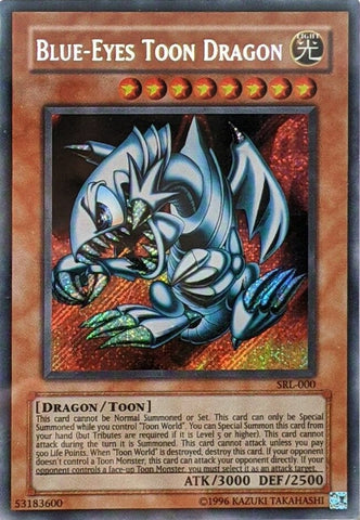 Blue Eyes Toon Dragon SRL 000 (SRL-000) [SRL]