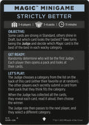 Magic Minigame Strictly Better (5) [KHM]
