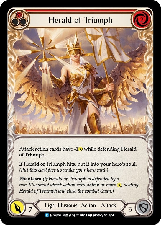 Herald of Triumph Red (MON008) [MON]