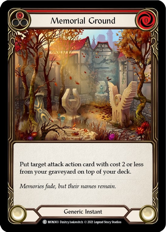 Memorial Ground Red (MON303) [MON]
