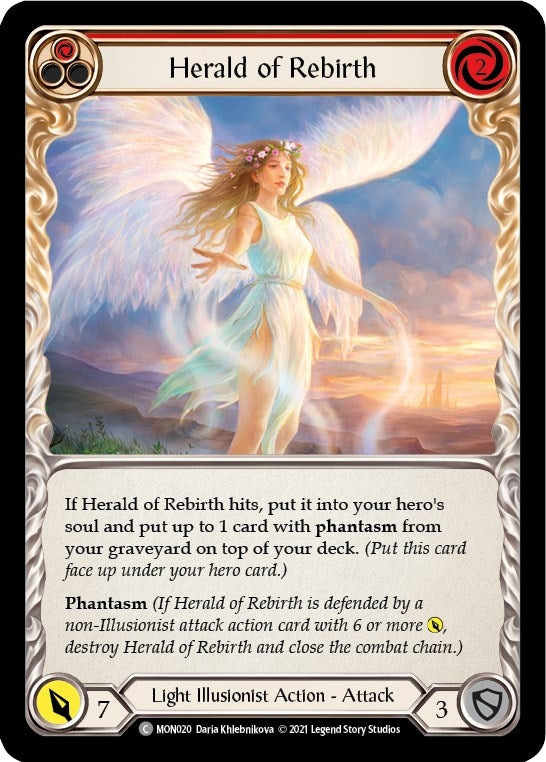 Herald of Rebirth Red (MON020) [MON]