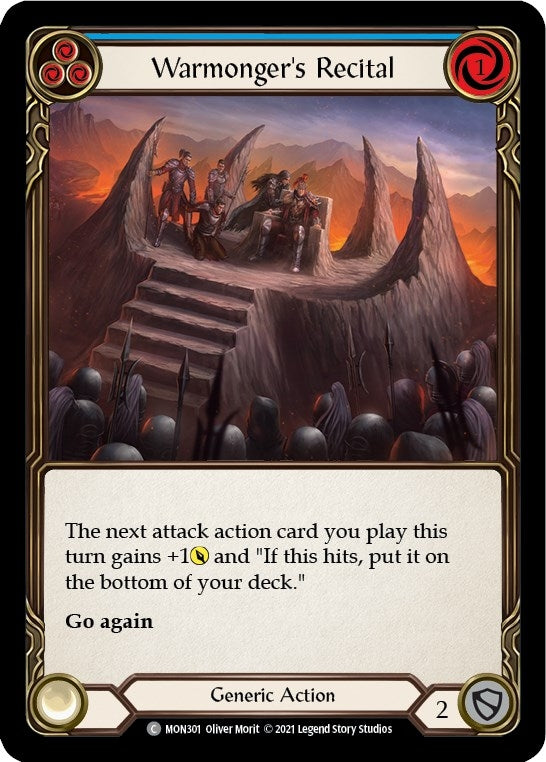 Warmongers Recital Blue (MON301) [MON]
