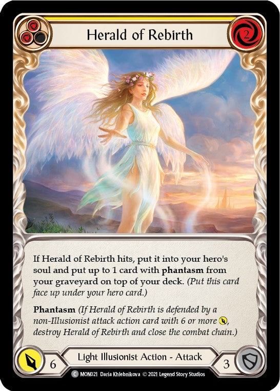 Herald of Rebirth Yellow (MON021) [MON]