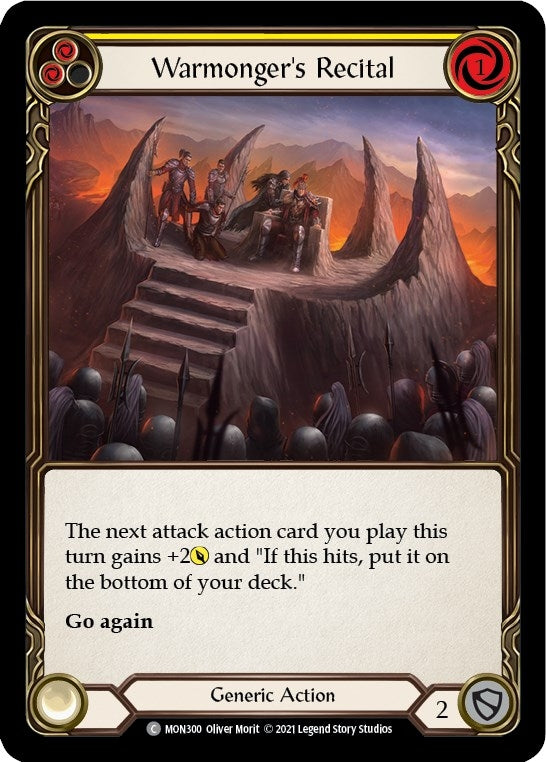 Warmongers Recital Yellow (MON300) [MON]