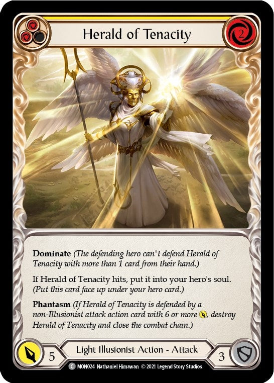 Herald of Tenacity Yellow (MON024) [MON]