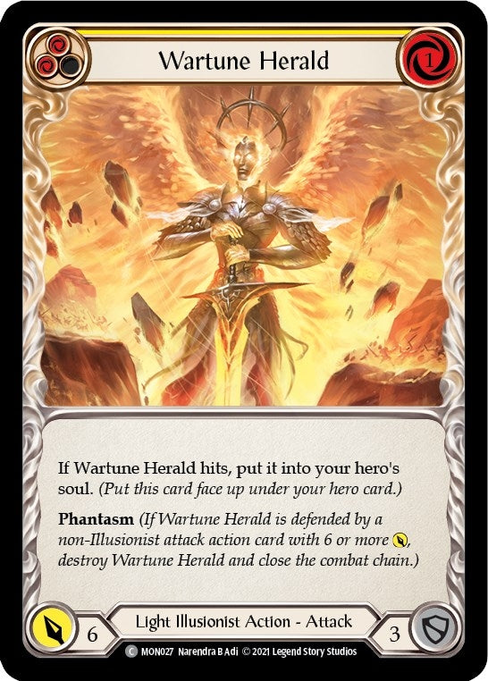 Wartune Herald Yellow (MON027) [MON]