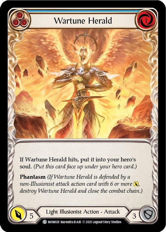 Wartune Herald Blue (MON028) [MON]