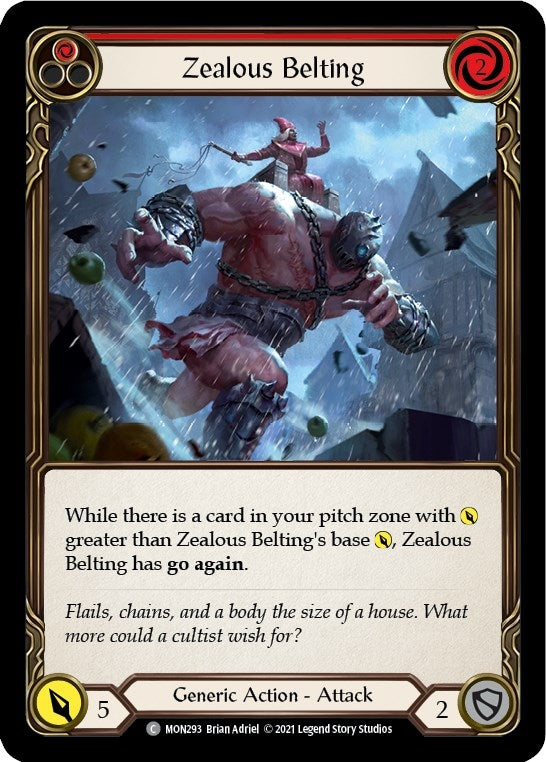 Zealous Belting Red (MON293) [MON]