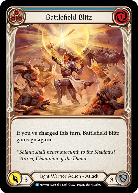 Battlefield Blitz Blue (MON038) [MON]
