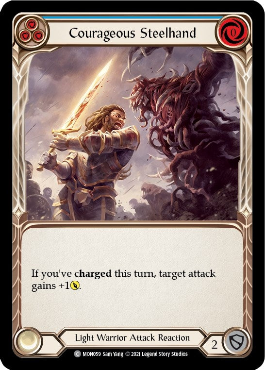Courageous Steelhand Blue (MON059) [MON]