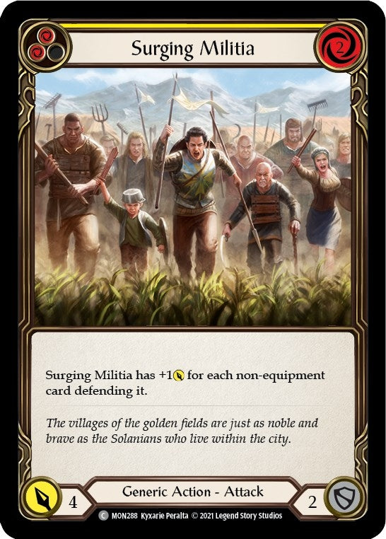 Surging Militia Yellow (MON288) [MON]
