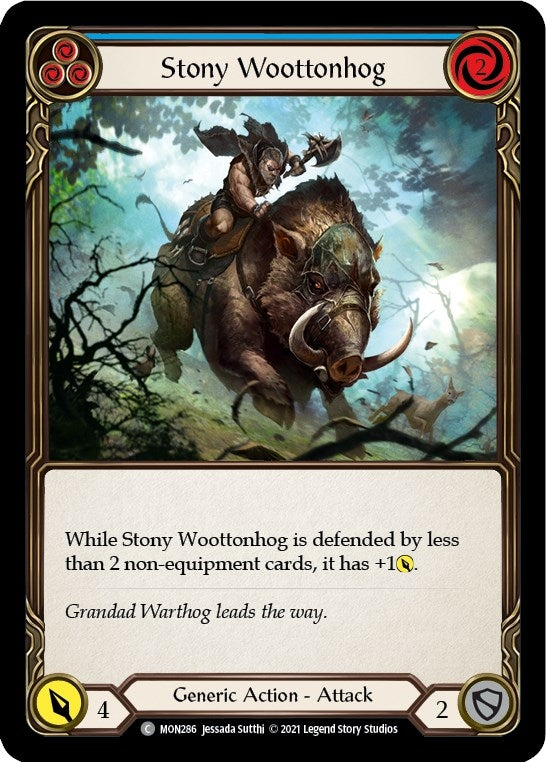 Stony Woottonhog Blue (MON286) [MON]