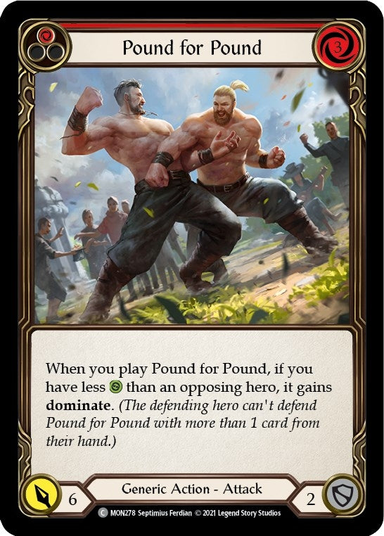 Pound for Pound Red (MON278) [MON]