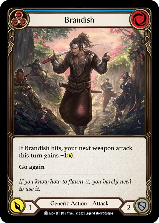 Brandish Blue (MON271) [MON]