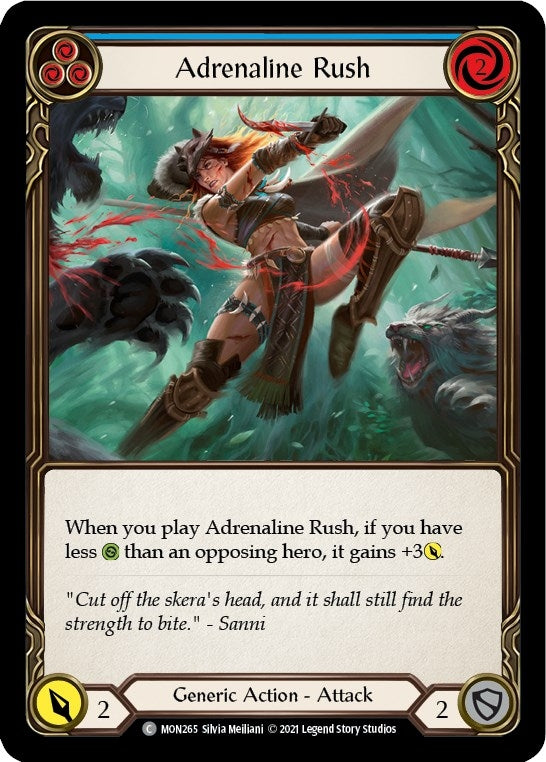 Adrenaline Rush Blue (MON265) [MON]
