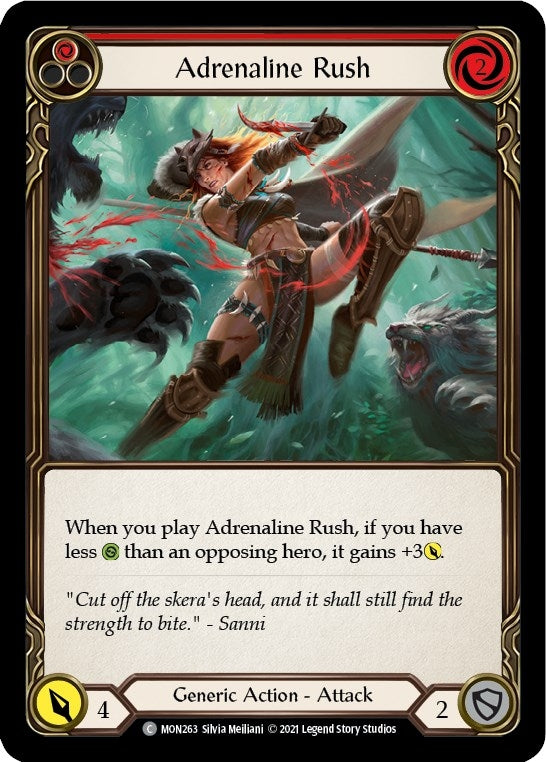 Adrenaline Rush Red (MON263) [MON]