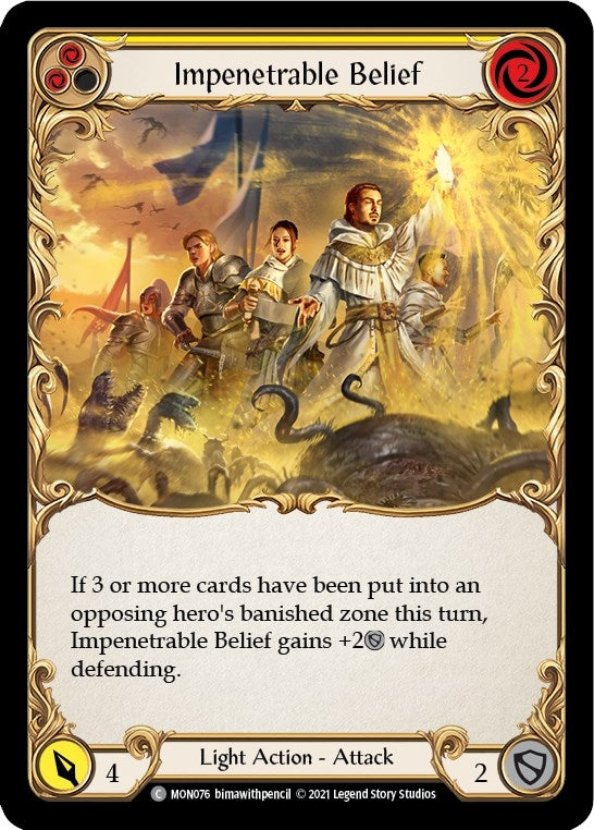 Impenetrable Belief Yellow (MON076) [MON]