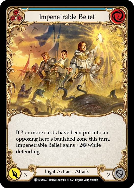 Impenetrable Belief Blue (MON077) [MON]
