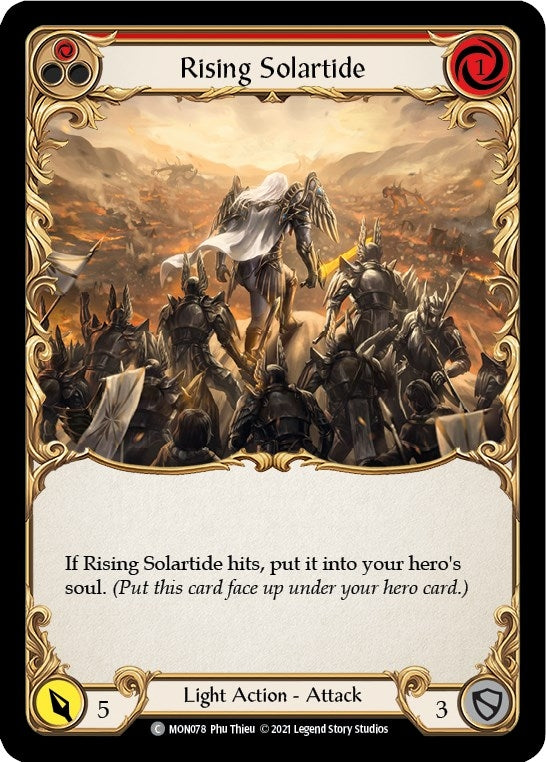 Rising Solartide Red (MON078) [MON]