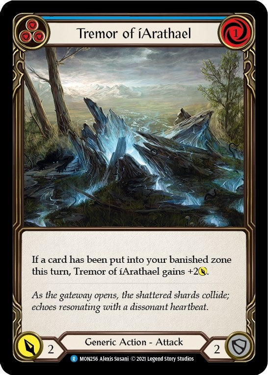 Tremor of iArathael Blue (MON256) [MON]