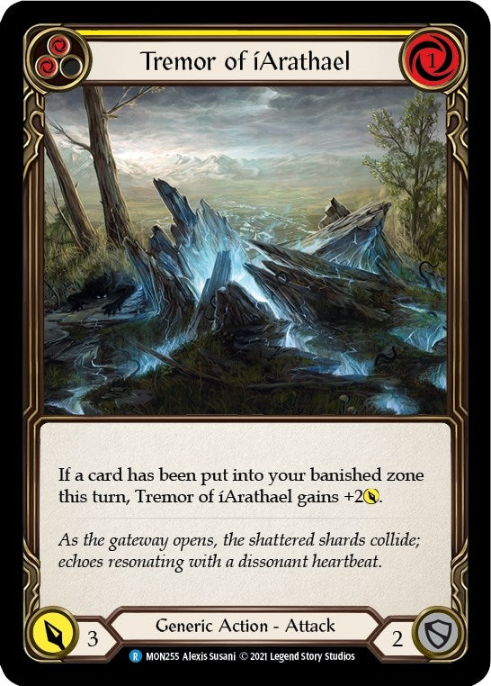 Tremor of iArathael Yellow (MON255) [MON]