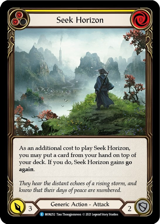 Seek Horizon Yellow (MON252) [MON]